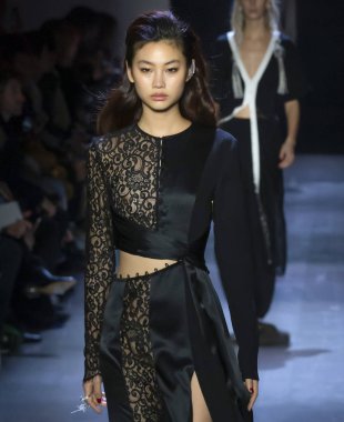 Prabal Gurung 2019 sonbahar kış pist Haritayı New York City