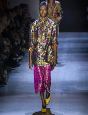 Prabal Gurung 2019 sonbahar kış pist Haritayı New York City