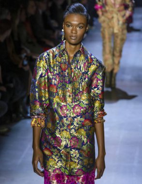 Prabal Gurung 2019 sonbahar kış pist Haritayı New York City
