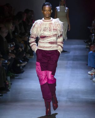 Prabal Gurung 2019 sonbahar kış pist Haritayı New York City