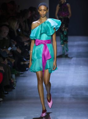 Prabal Gurung 2019 sonbahar kış pist Haritayı New York City