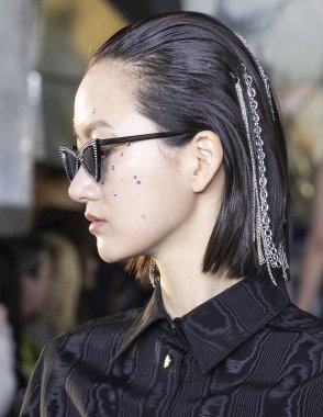 Christian Siriano 2019 sonbahar kış pist Haritayı New York City