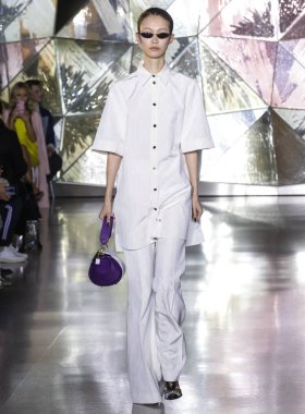 Christian Siriano 2019 sonbahar kış pist Haritayı New York City