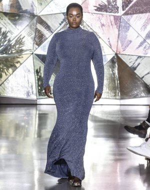 Christian Siriano 2019 sonbahar kış pist Haritayı New York City