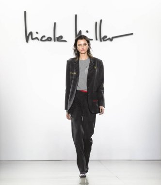 Nicole Miller 2019 sonbahar kış pist Haritayı New York City