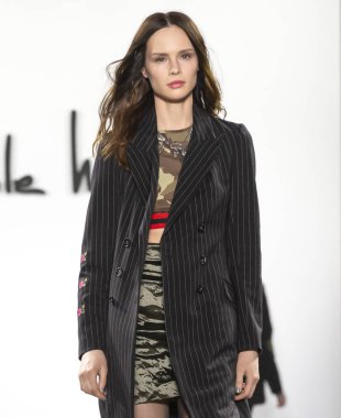 Nicole Miller 2019 sonbahar kış pist Haritayı New York City