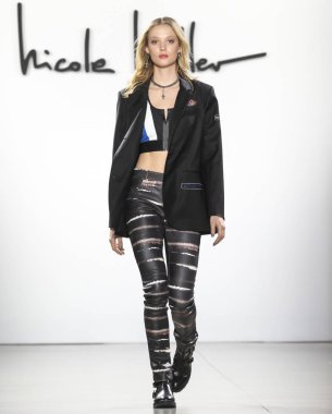 Nicole Miller 2019 sonbahar kış pist Haritayı New York City