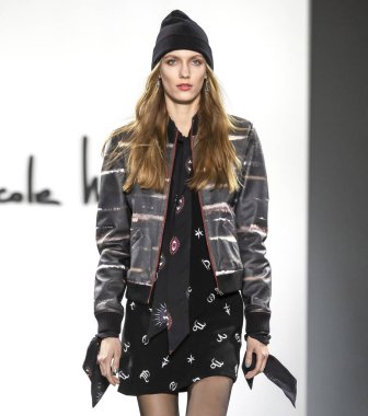 Nicole Miller 2019 sonbahar kış pist Haritayı New York City