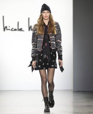 Nicole Miller 2019 sonbahar kış pist Haritayı New York City