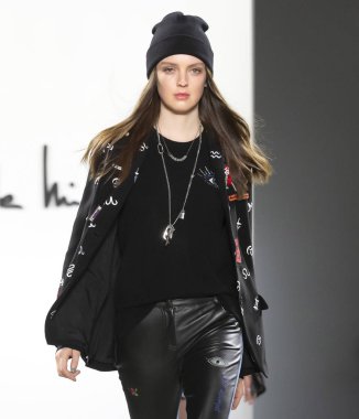 Nicole Miller 2019 sonbahar kış pist Haritayı New York City