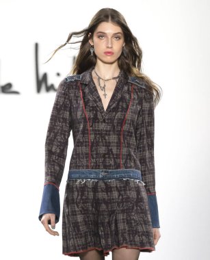 Nicole Miller 2019 sonbahar kış pist Haritayı New York City