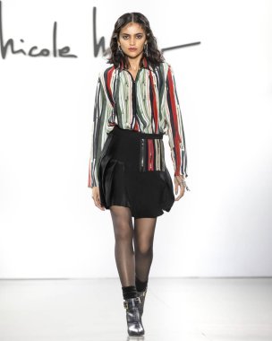 Nicole Miller 2019 sonbahar kış pist Haritayı New York City