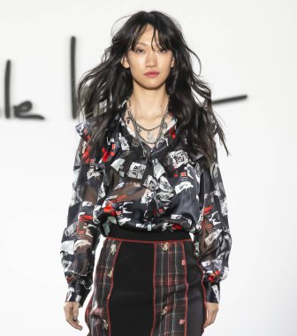 Nicole Miller 2019 sonbahar kış pist Haritayı New York City