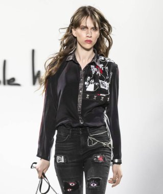 Nicole Miller 2019 sonbahar kış pist Haritayı New York City