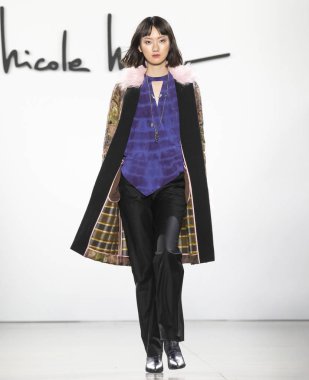 Nicole Miller 2019 sonbahar kış pist Haritayı New York City