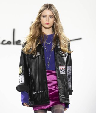 Nicole Miller 2019 sonbahar kış pist Haritayı New York City