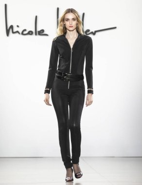 Nicole Miller 2019 sonbahar kış pist Haritayı New York City