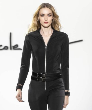 Nicole Miller 2019 sonbahar kış pist Haritayı New York City