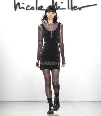 Nicole Miller 2019 sonbahar kış pist Haritayı New York City