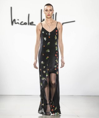 Nicole Miller 2019 sonbahar kış pist Haritayı New York City