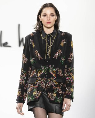 Nicole Miller 2019 sonbahar kış pist Haritayı New York City