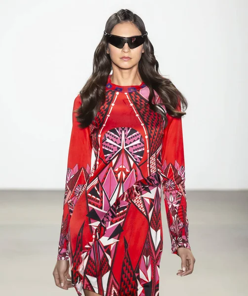 Custo Barcelona 2019 Herbst Winter Runway Show in New York City — Stockfoto