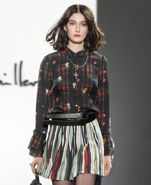 Nicole Miller 2019 sonbahar kış pist Haritayı New York City