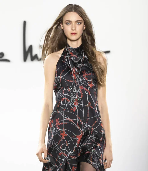 Nicole Miller 2019 sonbahar kış pist Haritayı New York City