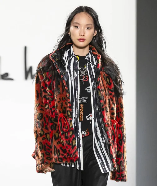 Nicole Miller 2019 sonbahar kış pist Haritayı New York City