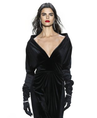 Tadashi Shoji 2019 sonbahar kış pist Haritayı New York City