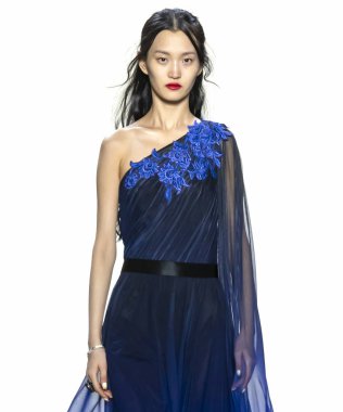 Tadashi Shoji 2019 sonbahar kış pist Haritayı New York City