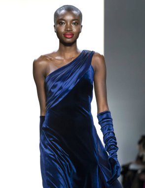 Tadashi Shoji 2019 sonbahar kış pist Haritayı New York City