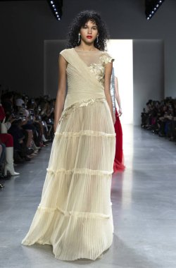 Tadashi Shoji 2019 sonbahar kış pist Haritayı New York City