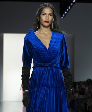 Tadashi Shoji 2019 sonbahar kış pist Haritayı New York City