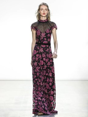 Tadashi Shoji 2019 sonbahar kış pist Haritayı New York City