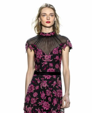 Tadashi Shoji 2019 sonbahar kış pist Haritayı New York City