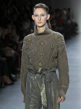 Badgley Mischka 2019 sonbahar kış pist Haritayı New York City