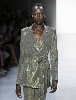 Badgley Mischka 2019 sonbahar kış pist Haritayı New York City