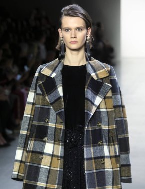 Badgley Mischka 2019 sonbahar kış pist Haritayı New York City