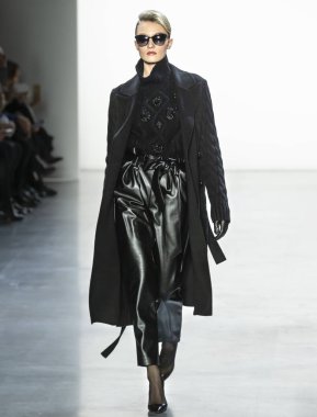 Badgley Mischka 2019 sonbahar kış pist Haritayı New York City