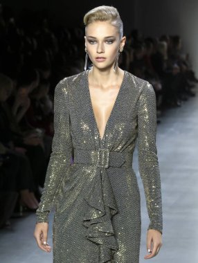 Badgley Mischka 2019 sonbahar kış pist Haritayı New York City