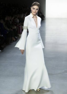 Badgley Mischka 2019 sonbahar kış pist Haritayı New York City