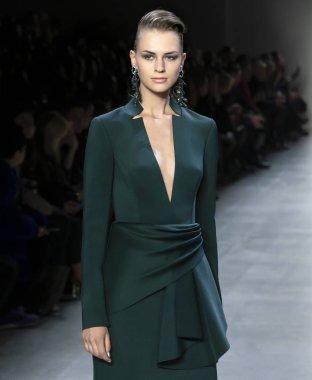 Badgley Mischka 2019 sonbahar kış pist Haritayı New York City