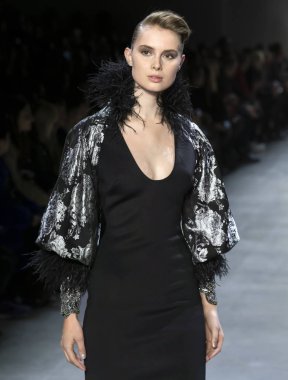 Badgley Mischka 2019 sonbahar kış pist Haritayı New York City