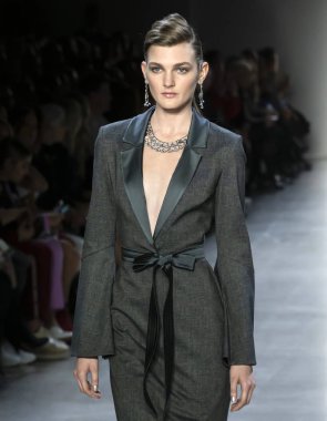 Badgley Mischka 2019 sonbahar kış pist Haritayı New York City