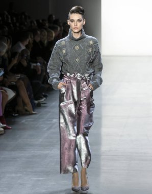 Badgley Mischka 2019 sonbahar kış pist Haritayı New York City