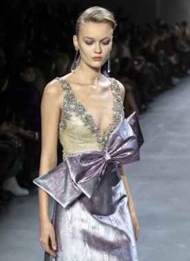 Badgley Mischka 2019 sonbahar kış pist Haritayı New York City
