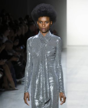 Badgley Mischka 2019 sonbahar kış pist Haritayı New York City