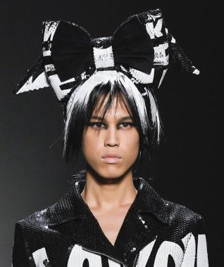 Jeremy Scott 2019 sonbahar kış pist Haritayı New York City