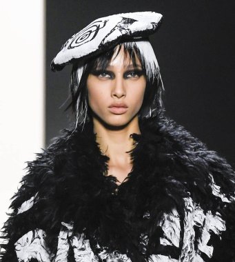 Jeremy Scott 2019 sonbahar kış pist Haritayı New York City